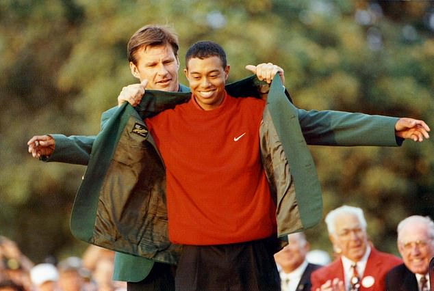 Woods won a staggering eight majors in his first 146 starts, including his 1997 Augusta victory