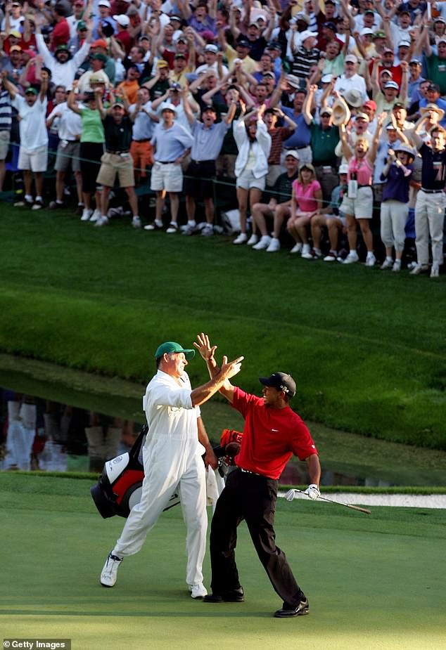 Woods's famous chip in at 16 at Augusta in 2005 was a wow moment - but it may not be a bad thing that Scheffler does not have as many of these