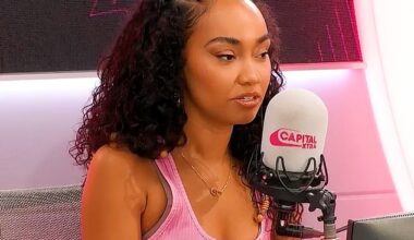 Leigh-Anne Pinnock, 33, admitted on Monday that the 'pressure and expectation' that came from being in a successful girlband stopped her from 'enjoying' her work as a solo artist