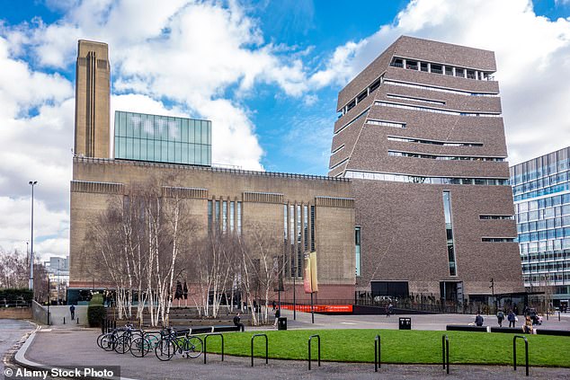 Bravery dropped a six-year-old little boy from 100ft in the Tate Modern art gallery (above) and was jailed for life with a minimum of 15 years at the Old Bailey in June 2020