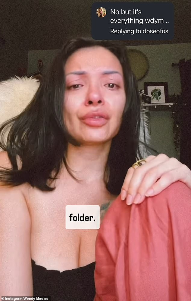 In the end, Wendy views it as a 'deep lesson on forgiveness and self love' and is trying to accept her new self. She's seen crying as she discussed her regret in an Instagram video