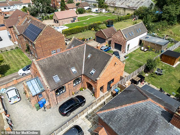 The double storey annex has been compared to an unofficial second home