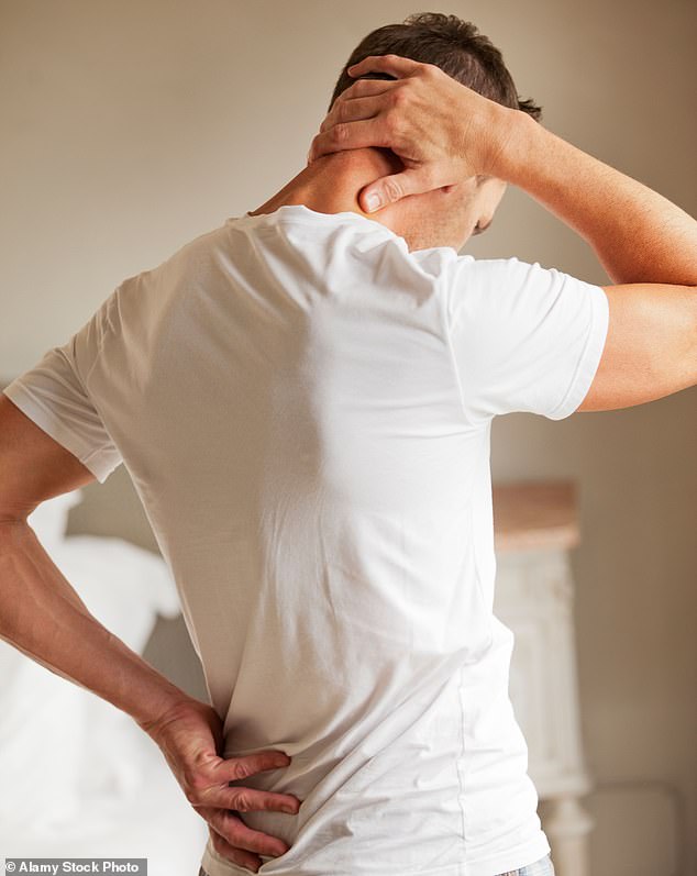 Scientists have pinpointed the cause of a debilitating back problem that affects thousands, leading to hope that it could pave the way for new treatments (Stock Photo)
