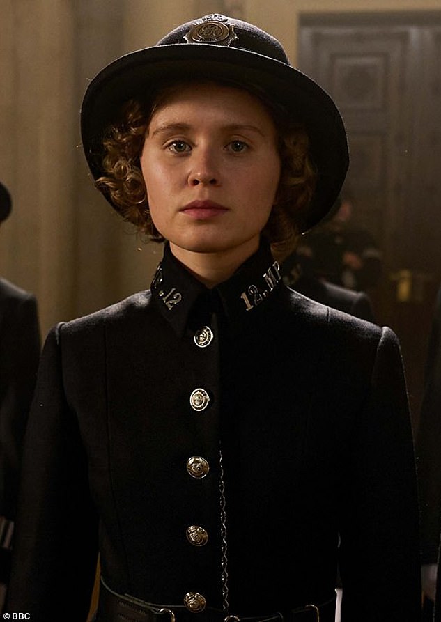 The criminal underworld drama dives into London at the end of the First World War and follows a group of women as they tackle the country's new era (pictured Eliza Scanlen)
