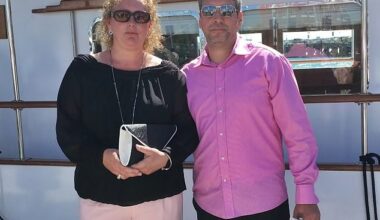 Lisa and Robert Colvin-Jones bought a caravan by the sea after downsizing their home