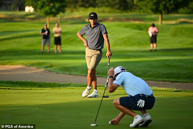 The 16-year-old shot a second round of six-under to climb the leaderboard into fourth