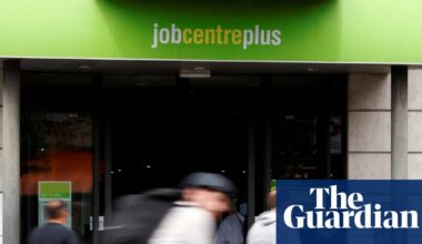 At least 250,000 jobs lost since Rachel Reeves’s autumn budget, data shows | UK unemployment and employment statistics