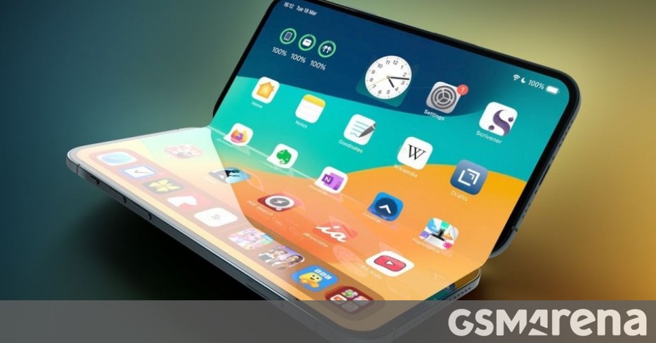 The upcoming iPhone Fold screen sizes leak