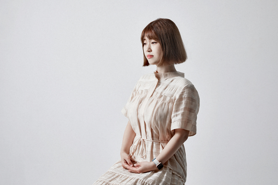 Author Kim Cho-yeop, whose 2019 bestselling collection &Prime;If We Can’t Go at the Speed of Light&Prime; is considered as a turning point in Korean sci-fi literature [RABBITHOLE BOOKS]