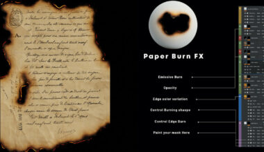 Get This Pack of 21 Burn, Dust, & Rust Effects for Substance 3D