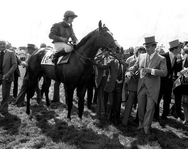 Shergar won the Derby in 1981