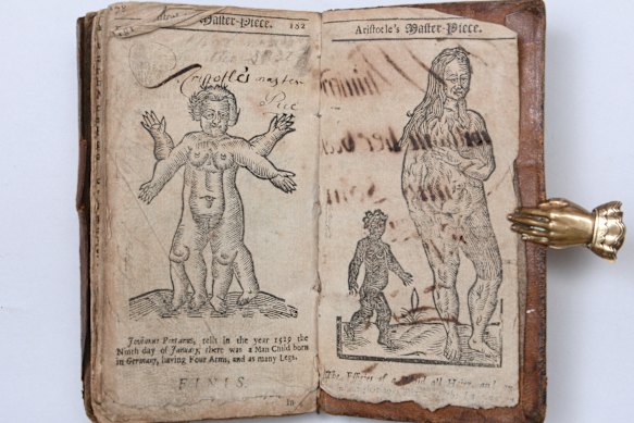 Illustrations from <i>Aristotle’s Master-Piece</i> – yours for $36,600.