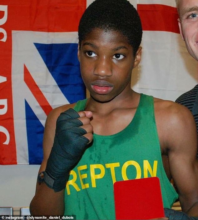One eighteenth-century ancestor was a boxer, but Dubois' dad had no interest in fighting as a child - he only got Daniel into it because of his vision