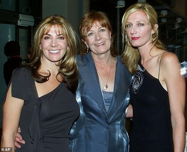 Vanessa is pictured in 2000 with her actress daughters Joely (right) and Natasha Richardson (left), the latter of whom died tragically of a head injury sustained while skiing in 2009