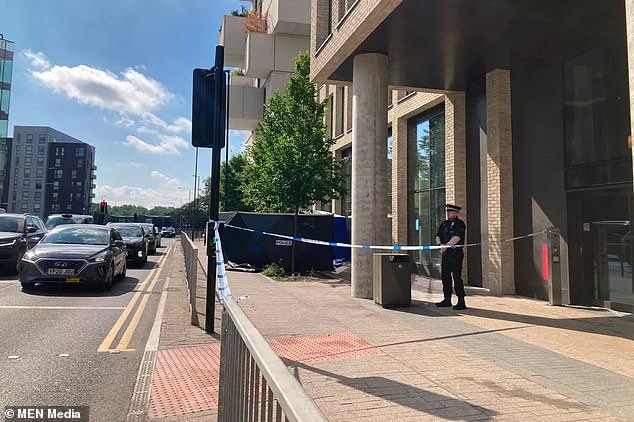 A police cordon was put in place as the force investigated after being called to Great Ancoats Street in Manchester at around 7am on June 30 following reports a body had been found