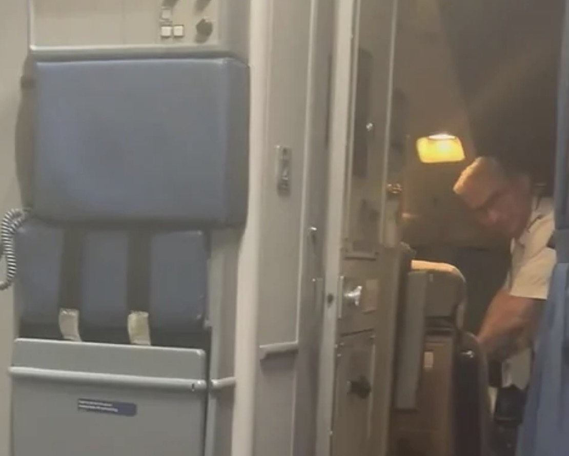 About ten officers boarded a Delta flight after landing at SFO to arrest a pilot