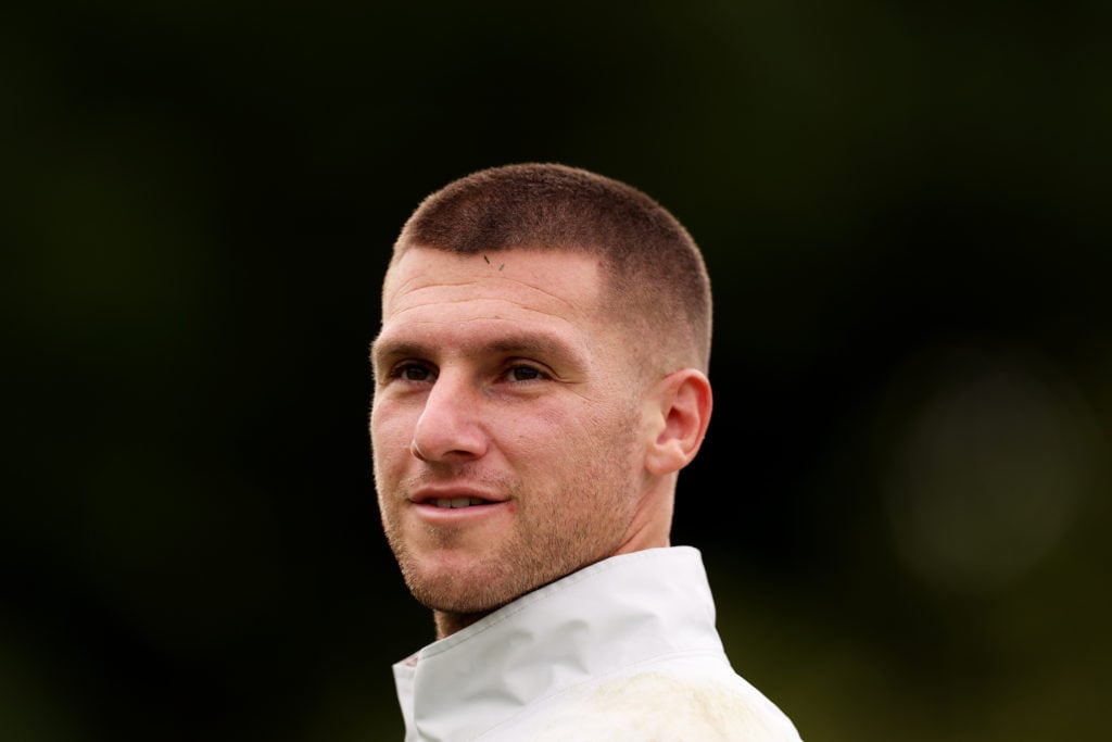 Sam Johnstone in Wolves training.