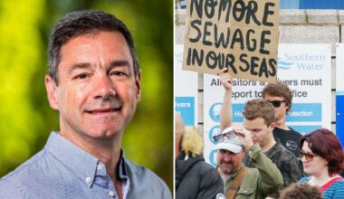 Southern Water boss Lawrence Gosden to receive £691,000 ‘performance incentive’ despite Ofwat ban on bonuses