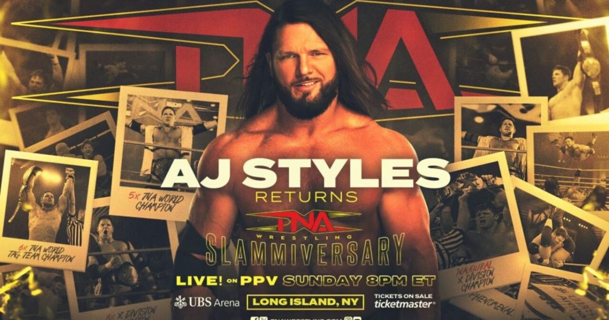 AJ Styles' Potential TNA Slammiversary Opponent Seemingly Revealed