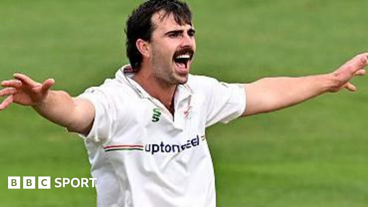 Ben Green in action for Leicestershire