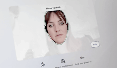 AI age estimation technology takes a picture of your face to calculate whether you pass its age checks