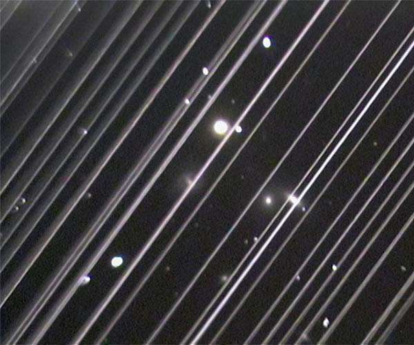 Interference to astronomy the unintended consequence of faster internet