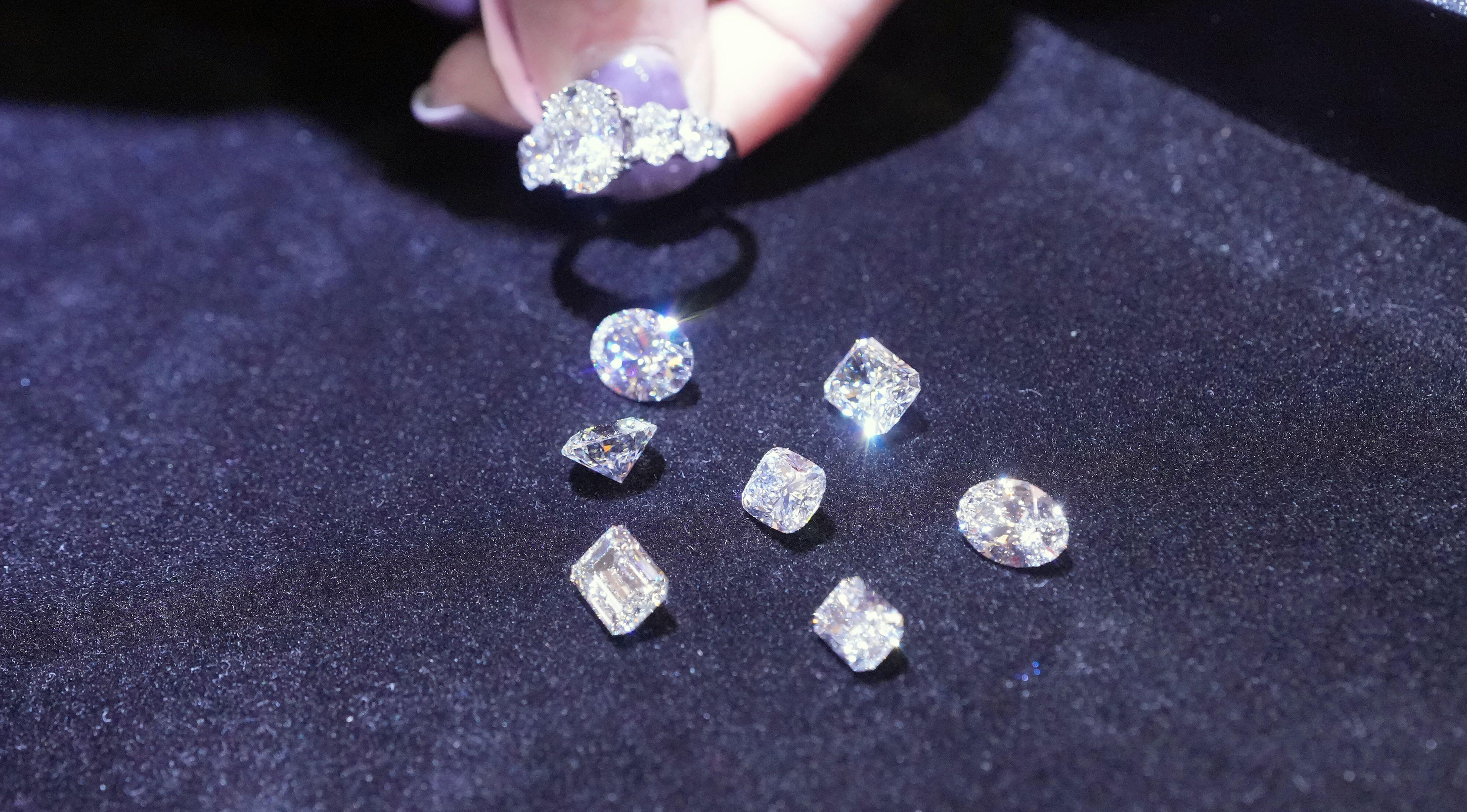 The diamond market is “challenging”