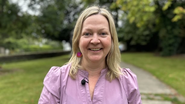 Mairead Stafford, a local artist and businesswoman