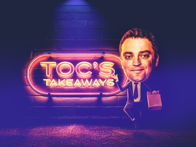 TOC'S TAKEAWAYS: Jason celebrates a big win with a little Tipple