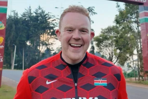 Colson Smith is enjoying a "very special trip" after jetting off to Kenya