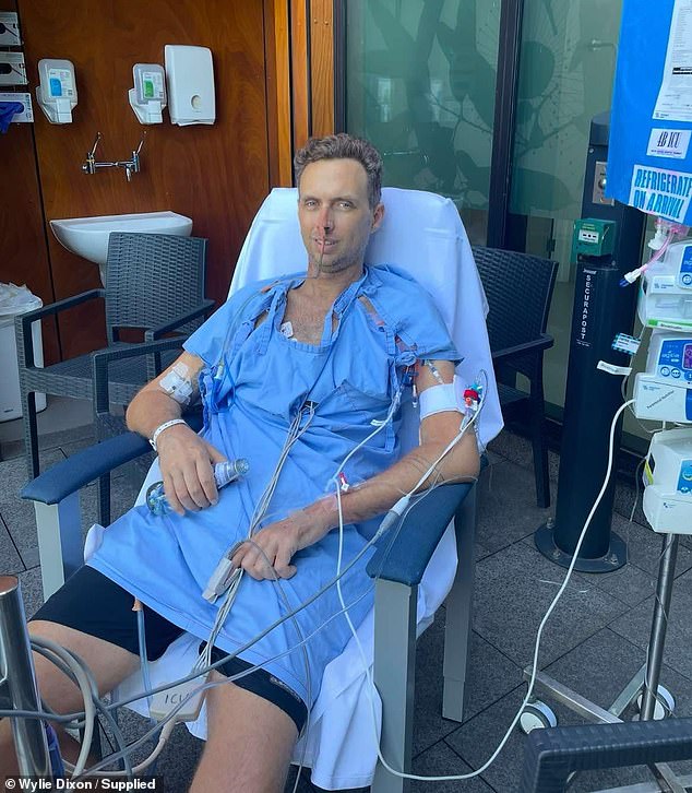 But his world came to a halt when the 'fit and healthy' retail manager received devastating news that he was living with an aggressive form of appendix cancer