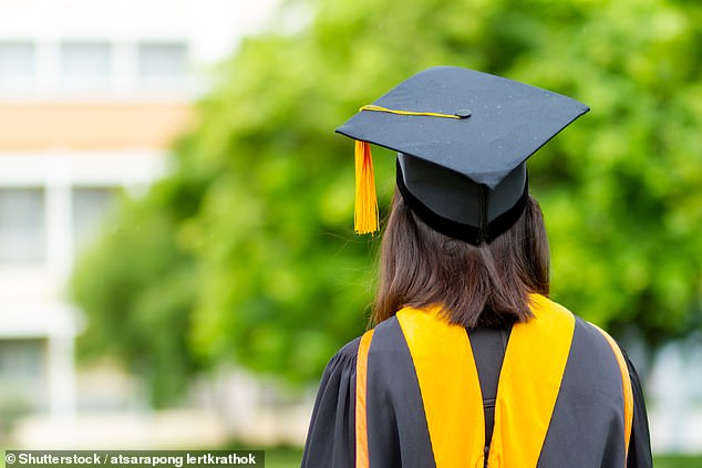 Figures from admissions body Ucas show almost 5,000 applicants chose each option this year, instead of ticking 'male' or 'female' (file picture)