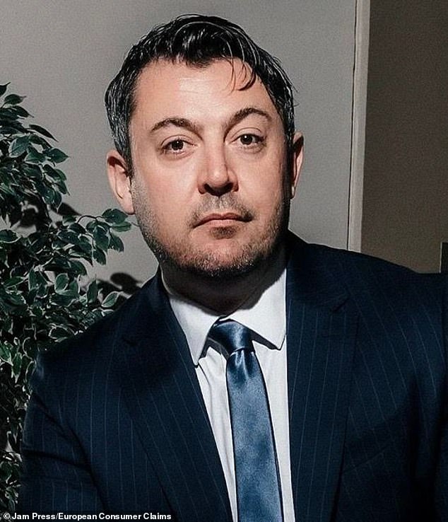 CEO of European Consumer Claims (ECC) Greg Wilson (pictured) said: 'Sadly, the Colvin-Jones' experience are by no means unique'