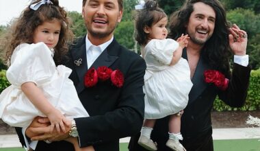 Big Brother star Brian Dowling has renewed his wedding vows with husband Arthur Gourounlian for the second time - little more than a year after welcoming another child