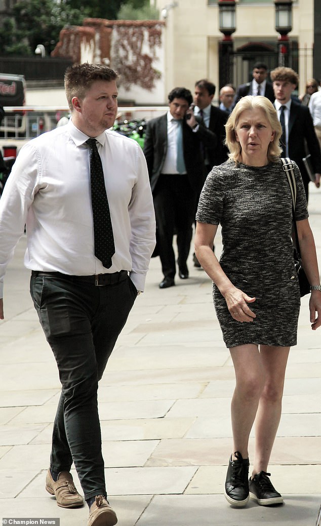 Before the end of the year, Richard had signed two wills disinheriting Adam and leaving Jennifer (pictured right) in control of his wealth. Richard died in June 2018, 18 months after making his final will. By that point Adam claims his dementia had spiralled out of control