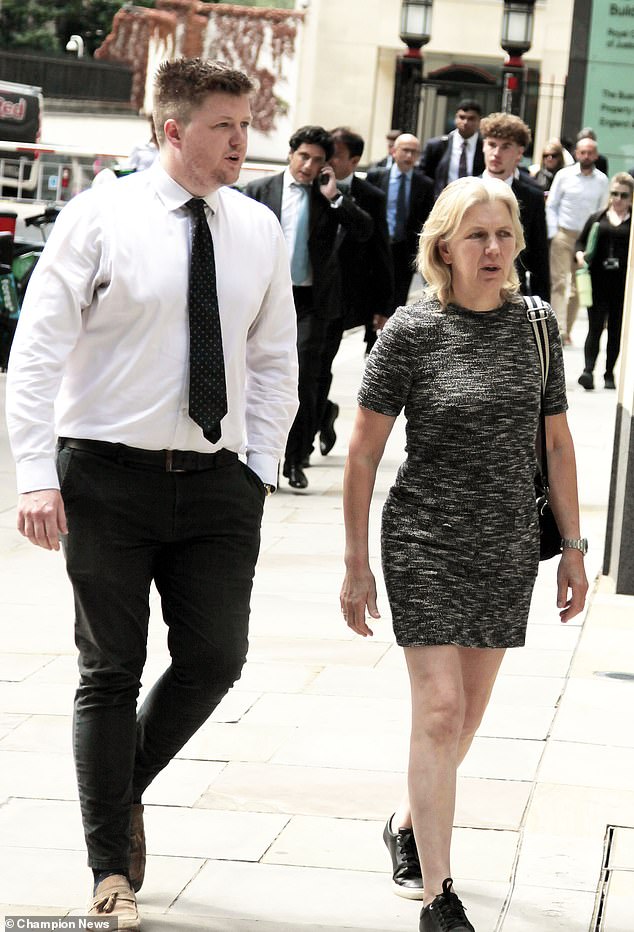 On the other side is Richard's second wife Jennifer (pictured right), who insists her stepson’s claims are without merit. She says Adam's demands are fuelled by his resentment that Richard not only had more children with her but then married her not long before his death