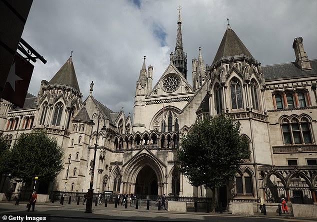 Six months after his father’s death, Adam issued proceedings challenging the later wills, a legal process which has now arrived at the High Court (pictured). He is also bringing an alternative claim under the law of ‘proprietary estoppel’
