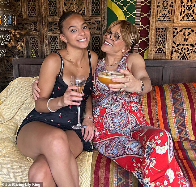 Lily and Aicha together. Aicha says she always took every precaution to manage Lily's allergies