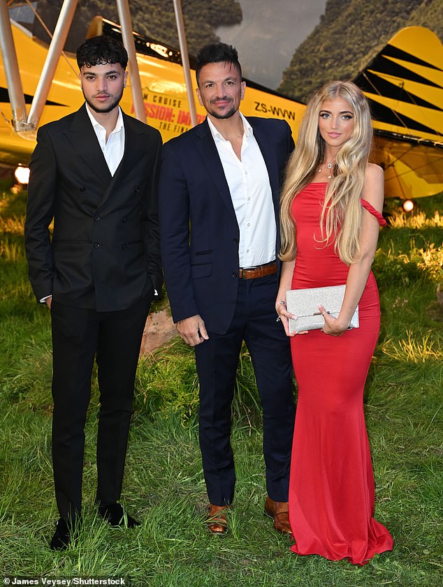 Daily Mail previously revealed how Katie, 47, will not feature in the new series, though Pete, 52, and Princess' older brother Junior, 20, are set to make appearances (pictured together in 2025)