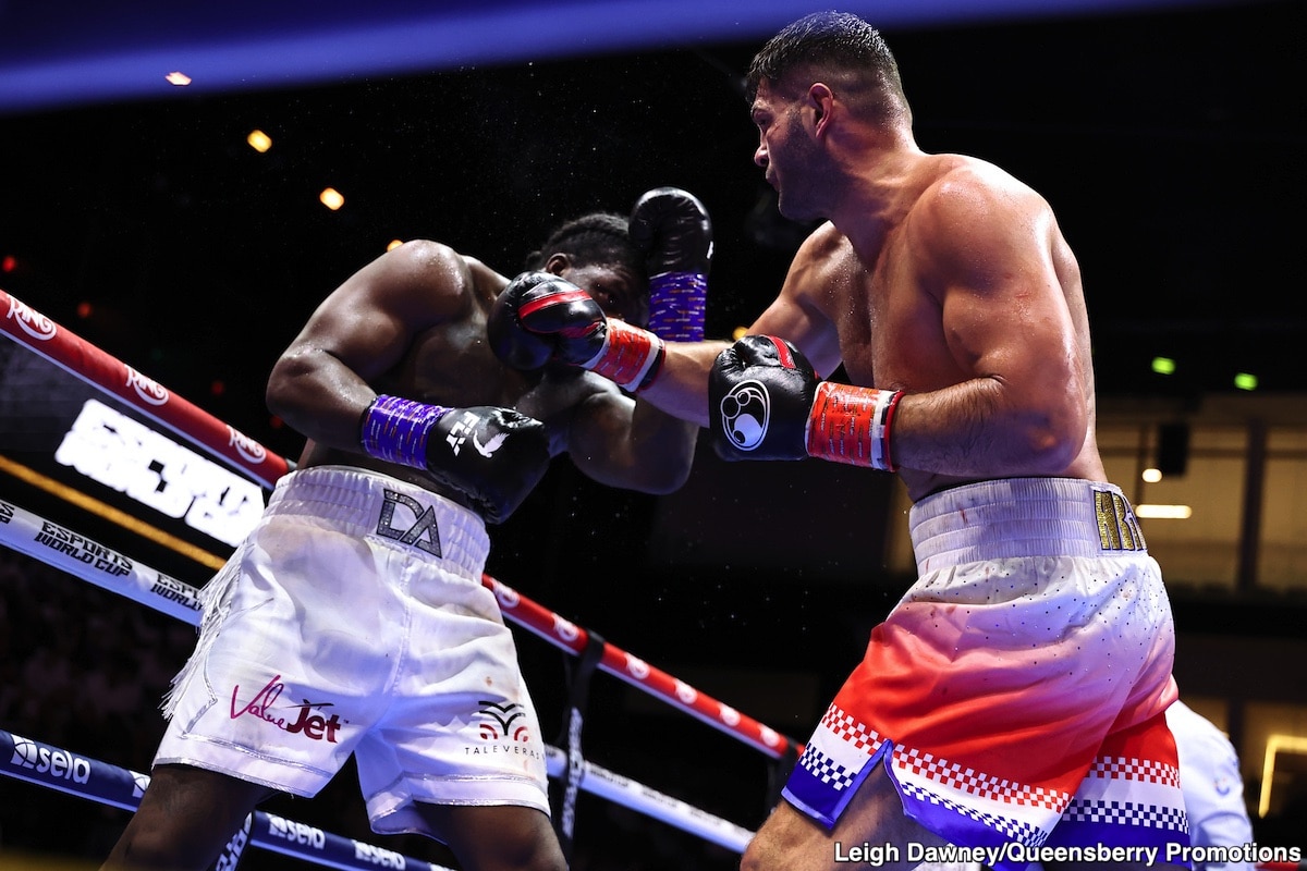Image: Boxing Results: Hrgovic's Boxing Clinic - A Masterclass Against Overmatched Adeleye