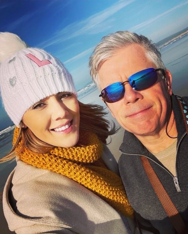 Extended family members said they believe Mark Gibbon (right) has been having an affair with Jasmine Wyld (left), his former daughter-in-law for the last two years - causing a huge family divide