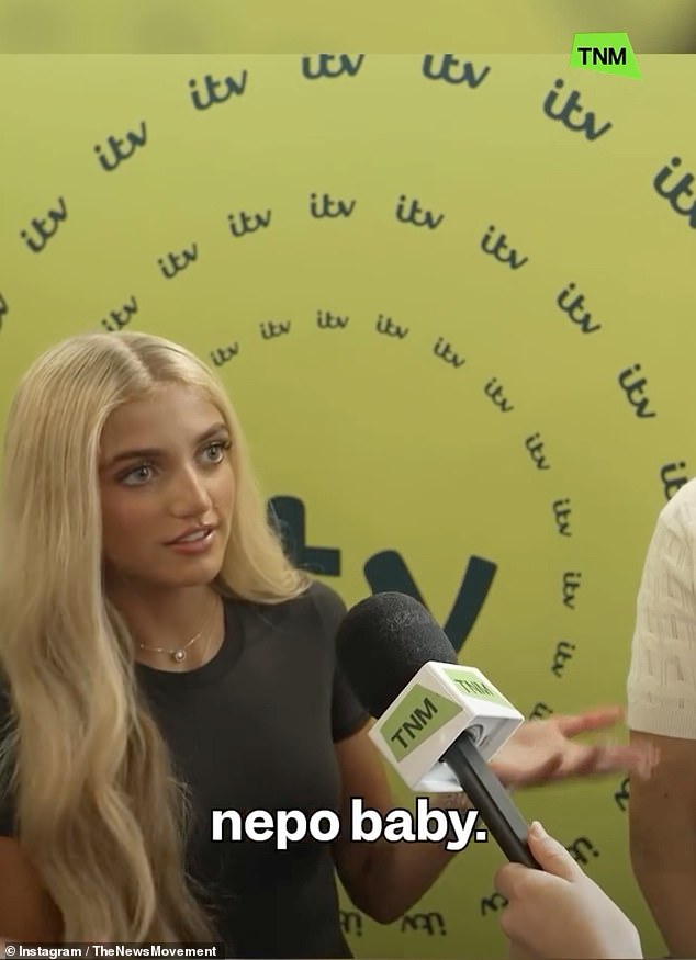 She added that the new series will give fans an unfiltered look into her life, away from her famous parents