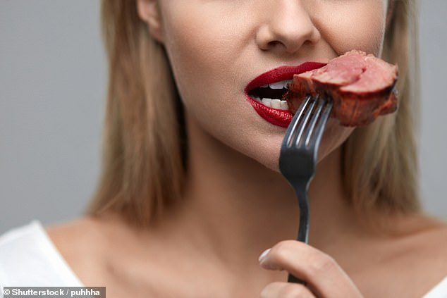 UK guidelines recommend adults consume about 0.75g of protein per kilogram of body weight. For the average 72kg woman, that equates to approximately 54g a day