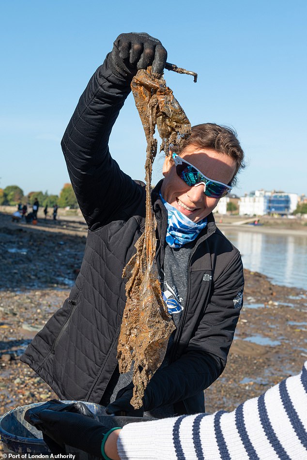 Charity Thames 21 have already removed 140,000 wet wipes from the river and has called for plastic wet wipes to be banned