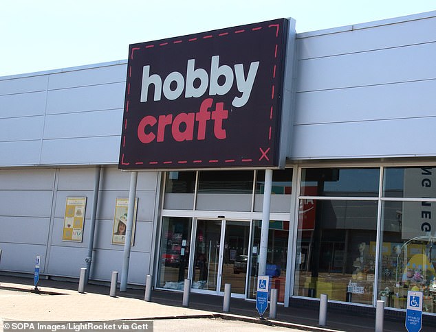 Alex Wilson, Hobbycraft's chief executive officer, described the popular chain as the 'UK's leading arts and crafts retailer' that has 'become places for gaining crafting ideas and inspiration'