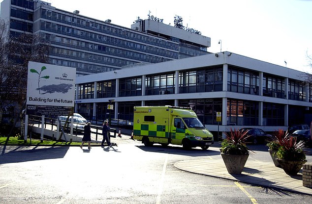 A comatose man's secret lovers have joined forces to keep him alive, despite finding out about one another after he had suffered a bleed on the brain (File image of Hillingdon Hospital)