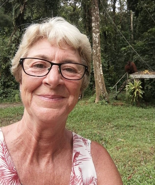 Jan West was on holiday in Thailand when she was bitten by a potentially rabid dog - and went to hospital as a precaution