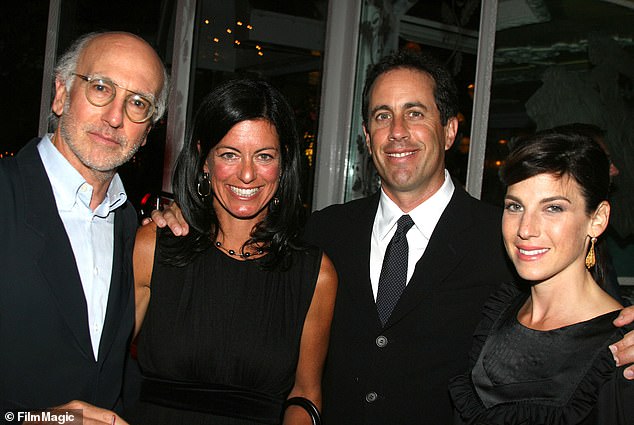 The project marks David's return to television, a year after his long-running HBO series, Curb Your Enthusiasm, concluded its 12th and final season. He's also known as the co-creator of hit NBC sitcom Seinfeld; pictured with wife Laurie