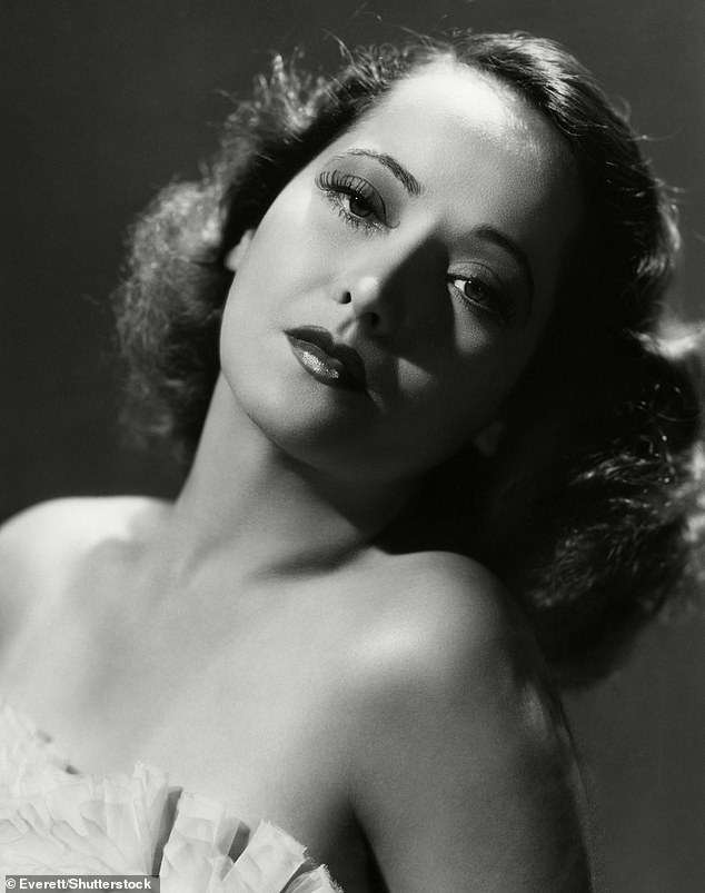 Actress Merle Oberon was another alleged fling of the married Duke's
