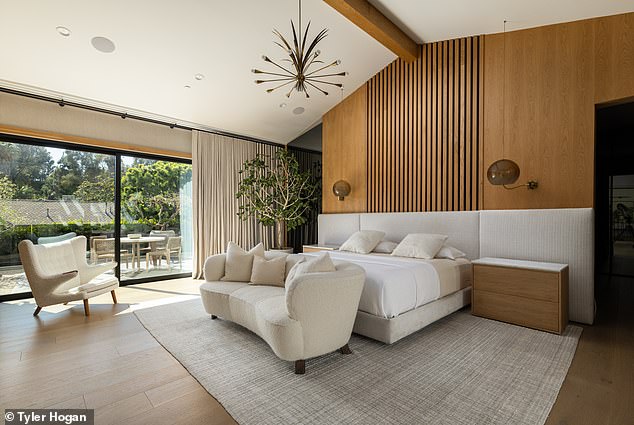 The stunning, collectible lighting was on full display in this room